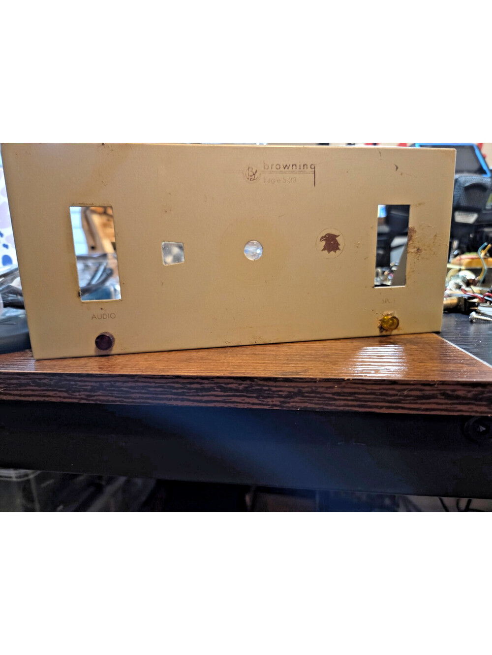 FRONT METAL FACEPLATE FOR S-23 BROWNING GOLDEN EAGLE